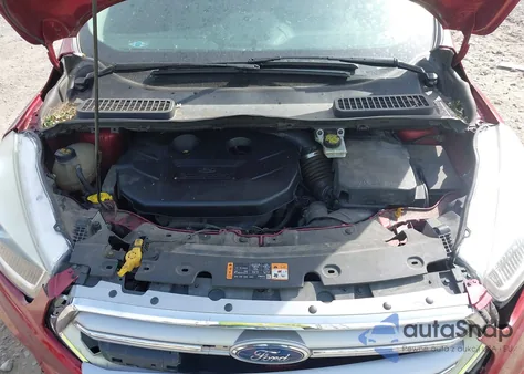 2017 Ford Escape Titanium z USA, uszkodzony, nr VIN 1FMCU9J99HUC41851